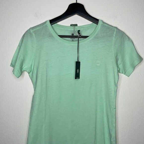 G-Star Womens Sz XS Raw Mysid Slim Recycled Dye Top - Picture 7 of 10